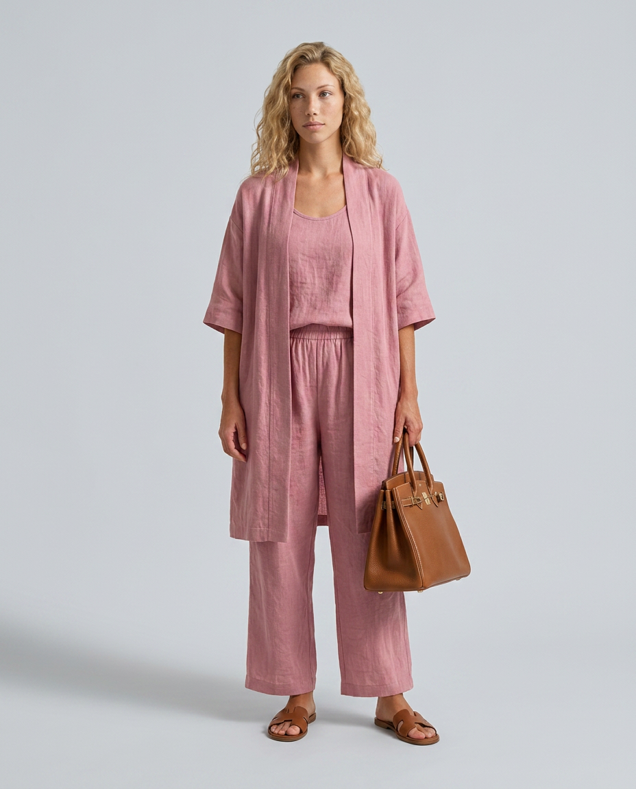Yael | Three-Piece Relaxed Top & Pant Co-ord Set