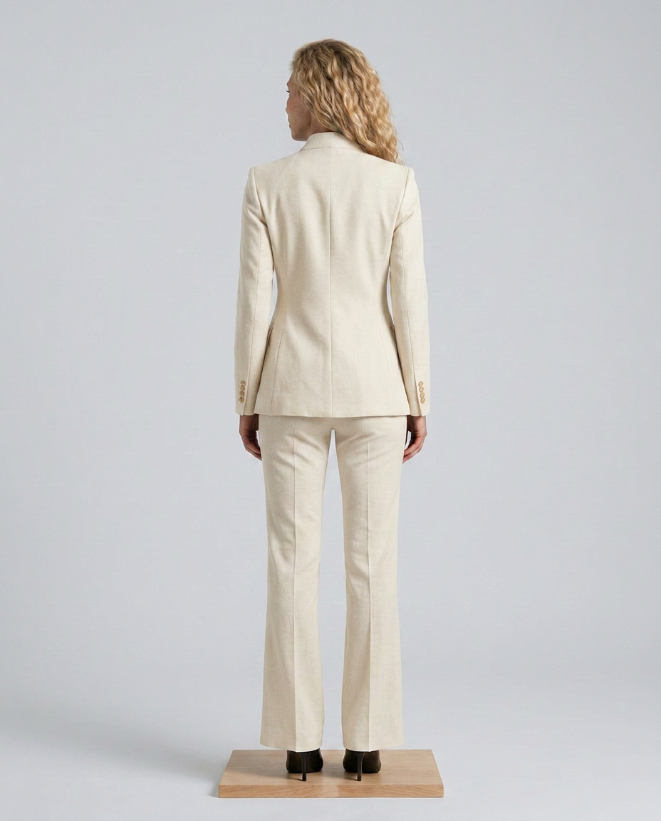 Paloma | Structured Stand Collar Tailored Suit Set