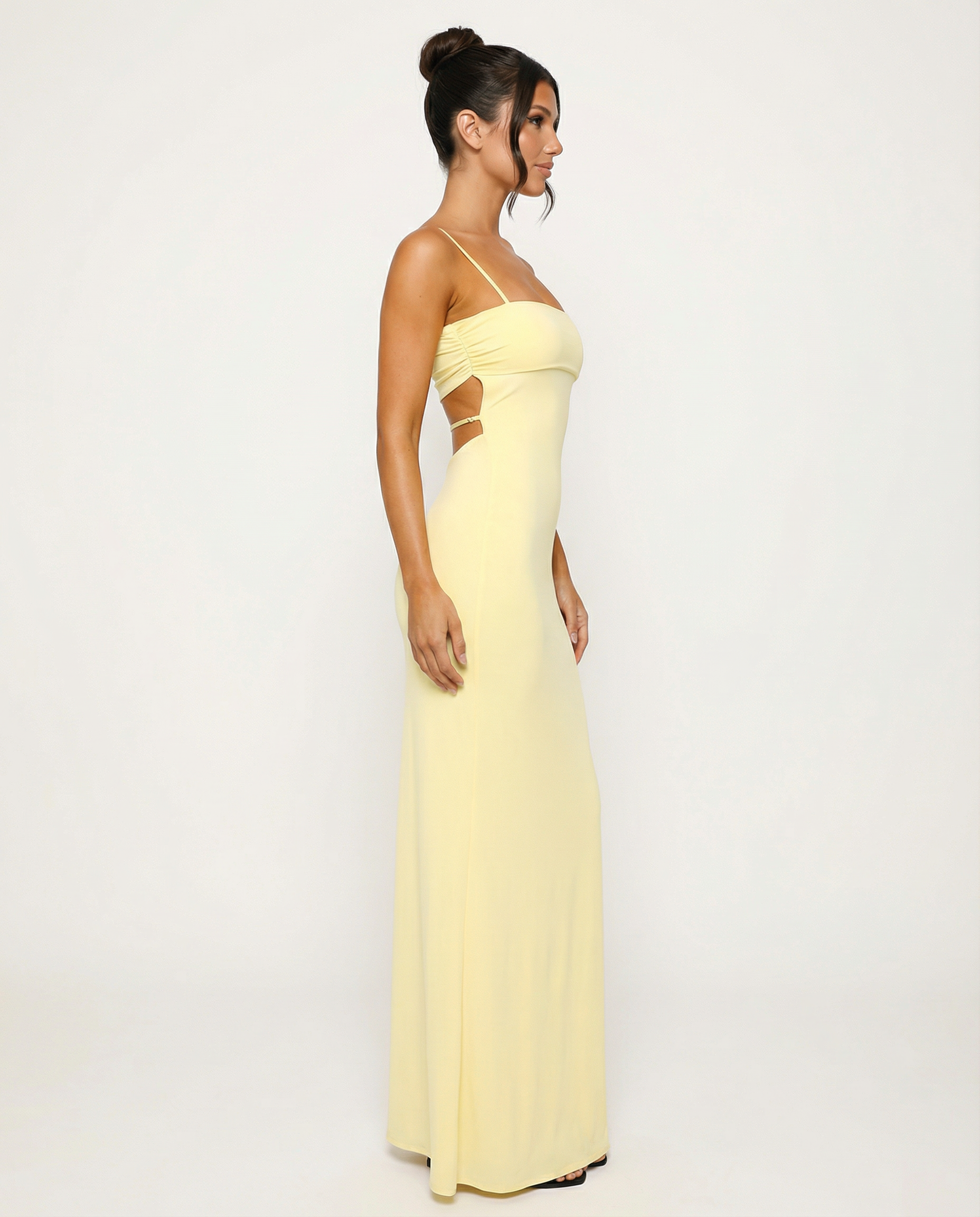 Maggie | Cut Out Strap Maxi Dress