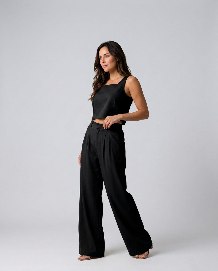 Mira | Palazzo Trouser Co-ord Set