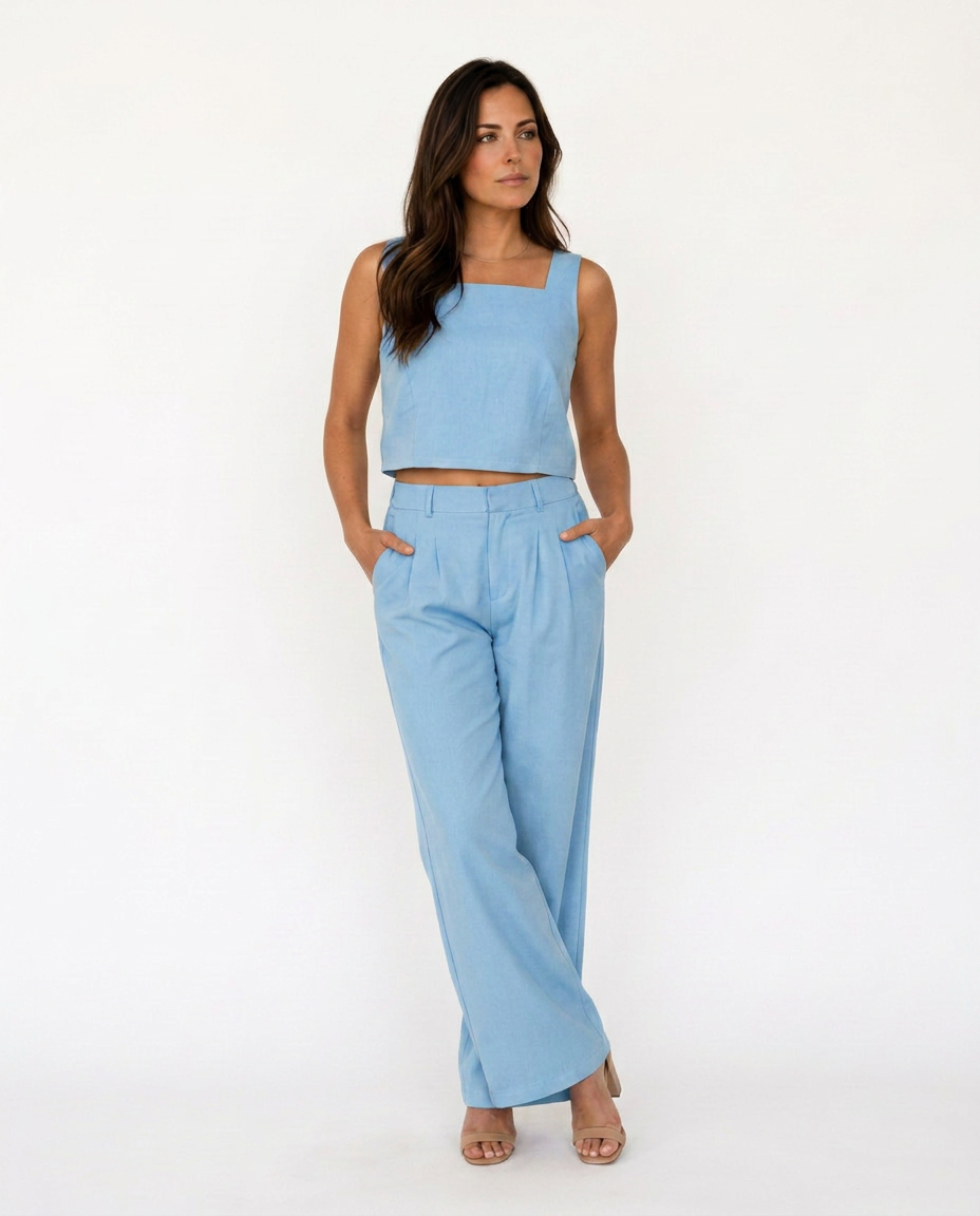 Mira | Palazzo Trouser Co-ord Set