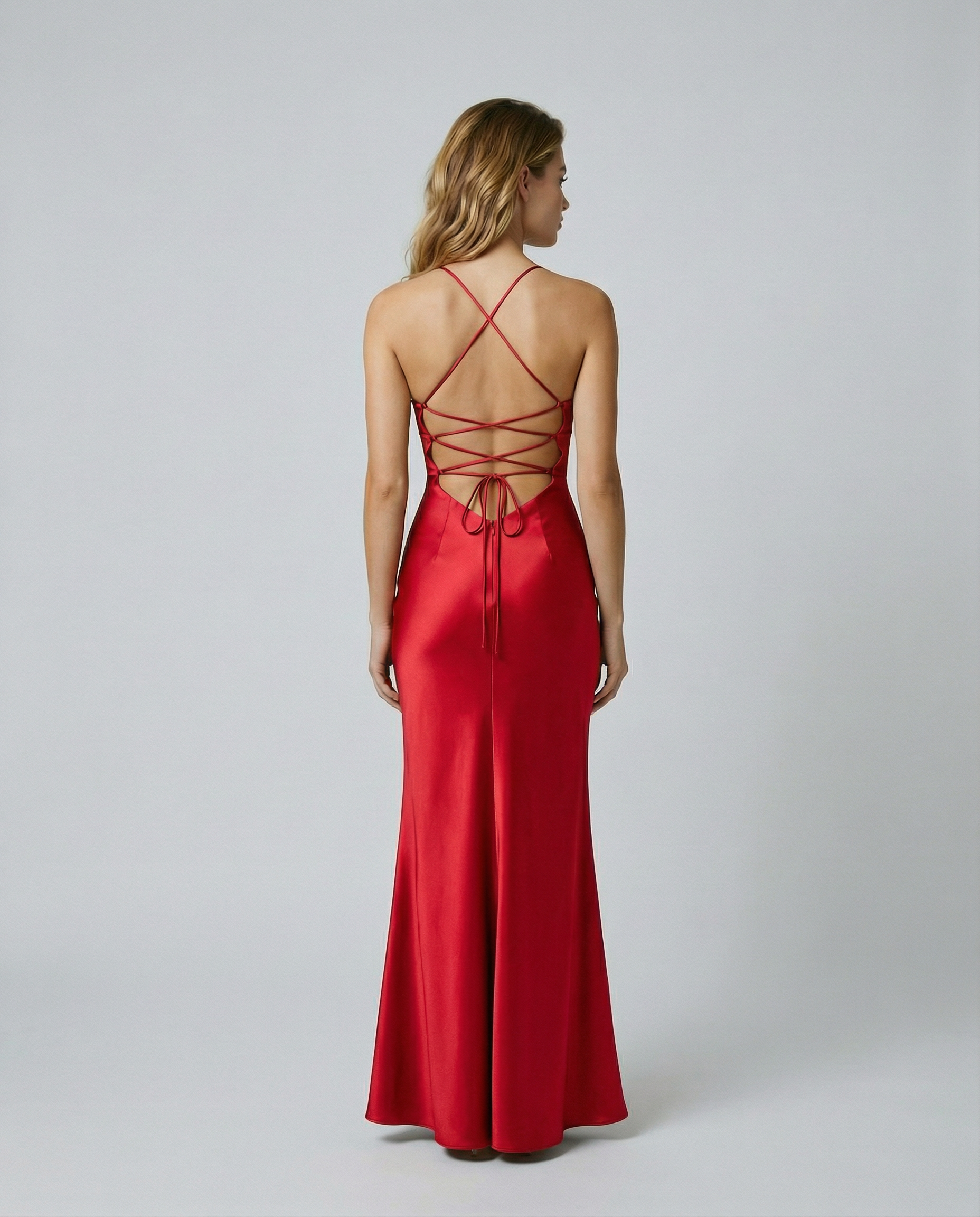 Vera | Maxi Dress with Lace-Up Back