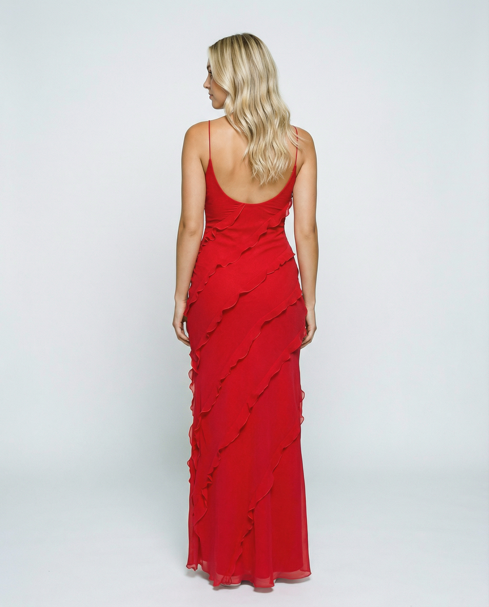 Susie | Maxi Dress with Tiered Ruffle Layers