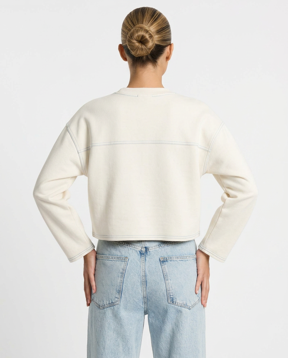 Juliette | Two-Tone Denim Jacket