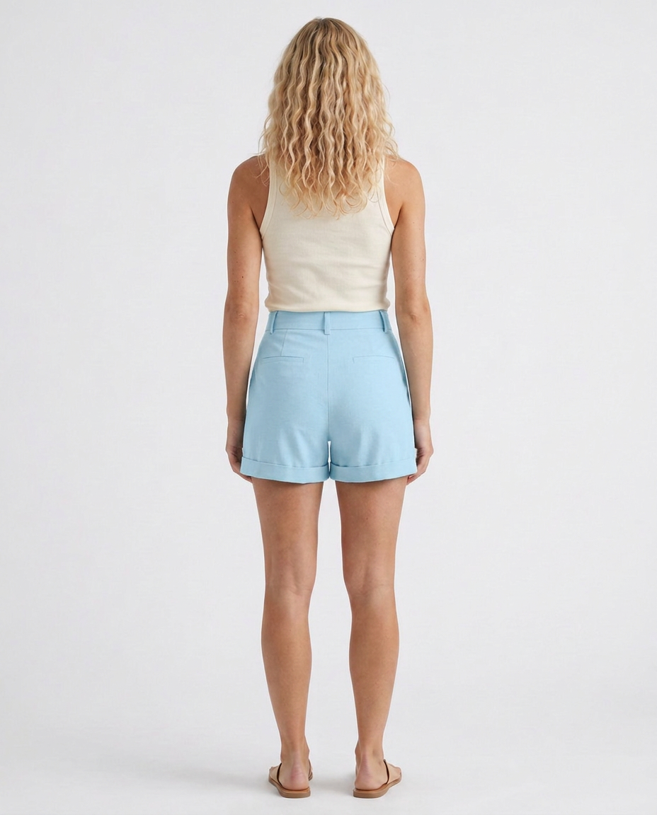 Opal | High Waist Wide-Leg Shorts
