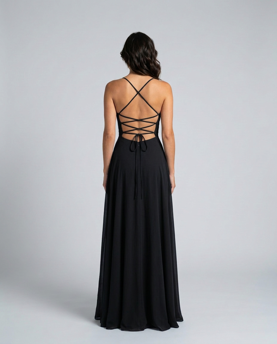 Sienna | Flowy Side Split Maxi Dress