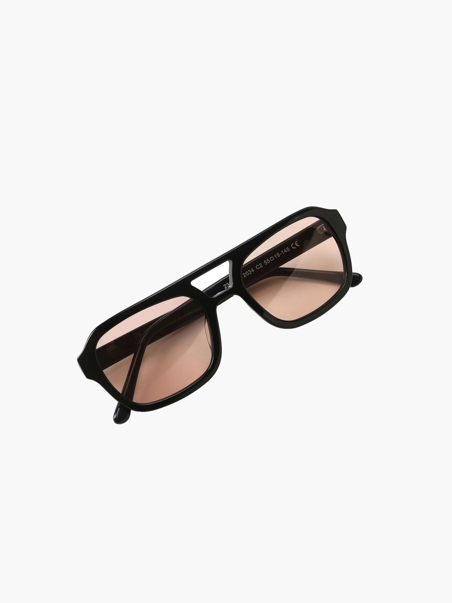 Oval Aviator Tinted Lens Sunglasses