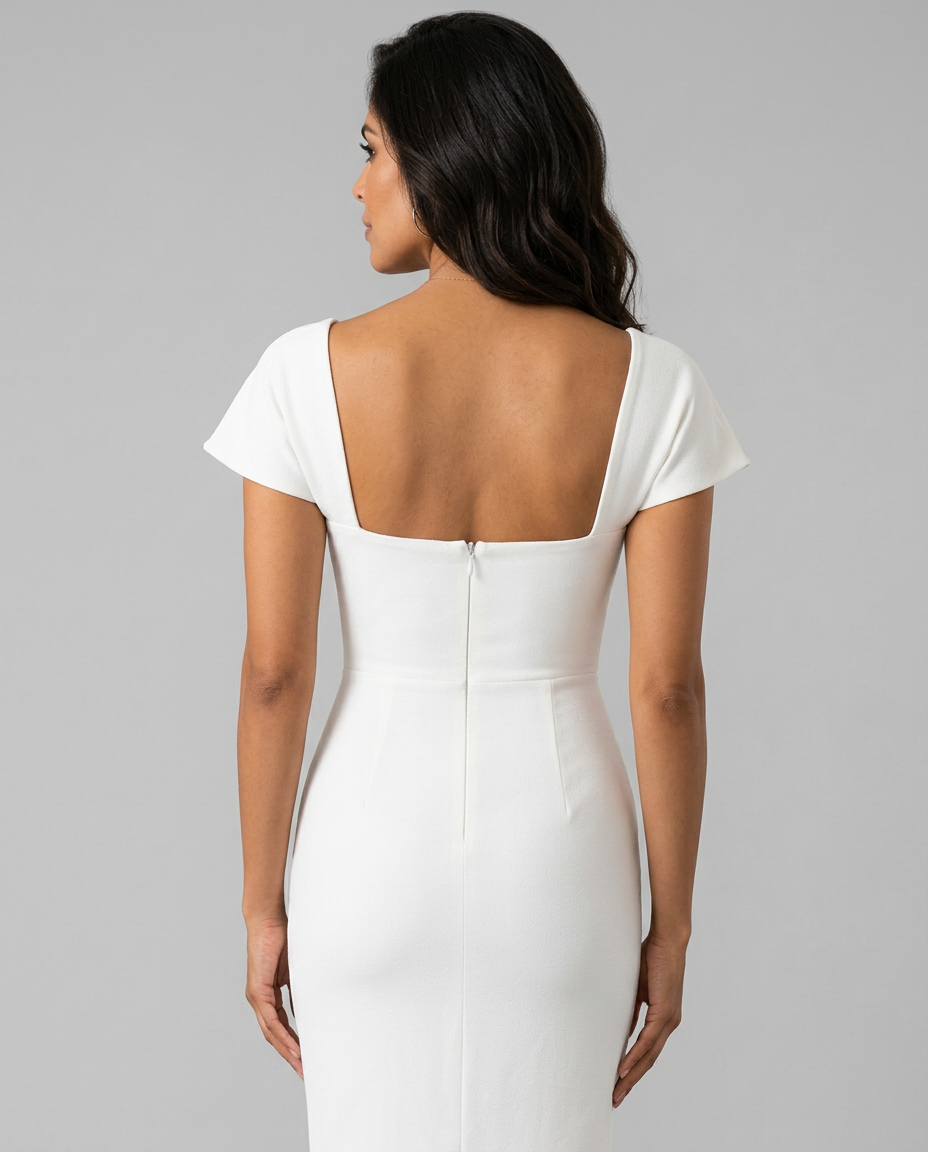 Beth | Diamond Detail Bodycon Maxi Dress