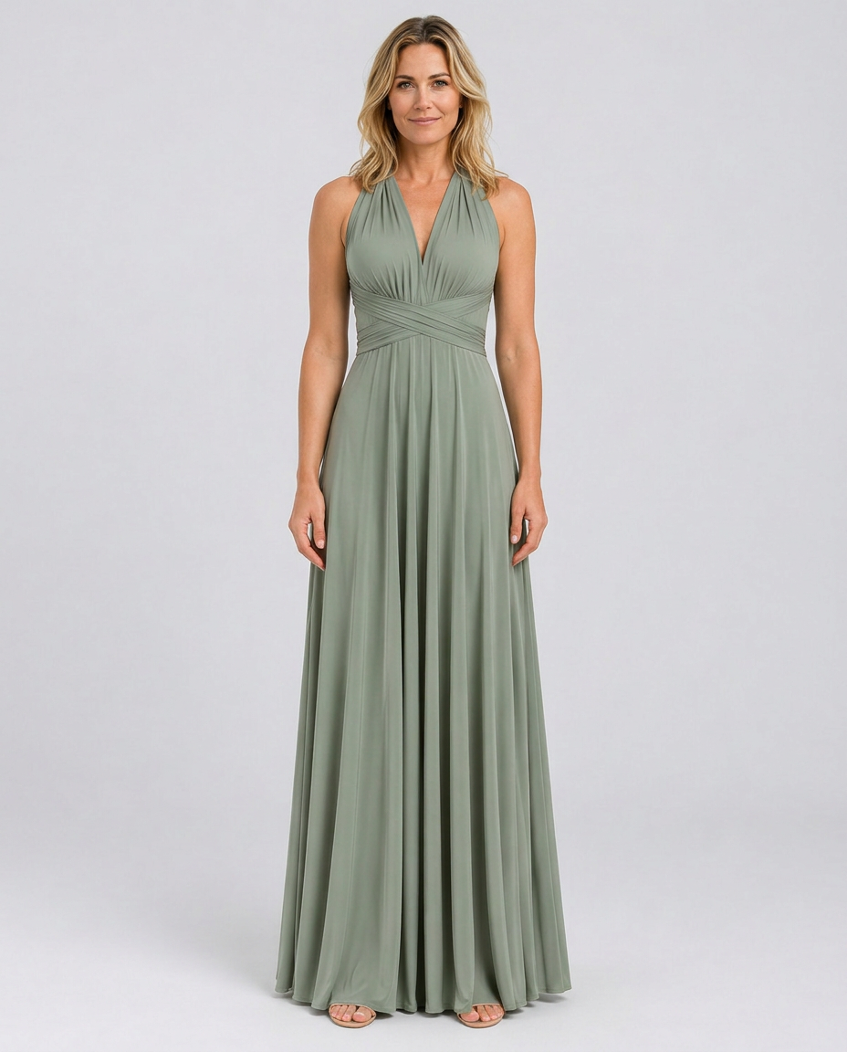 Dana | Convertible Maxi Dress with Multiway Wrap Design