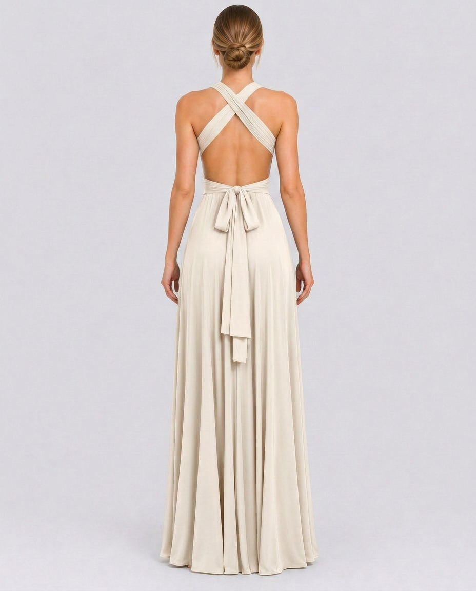 Dana | Convertible Maxi Dress with Multiway Wrap Design