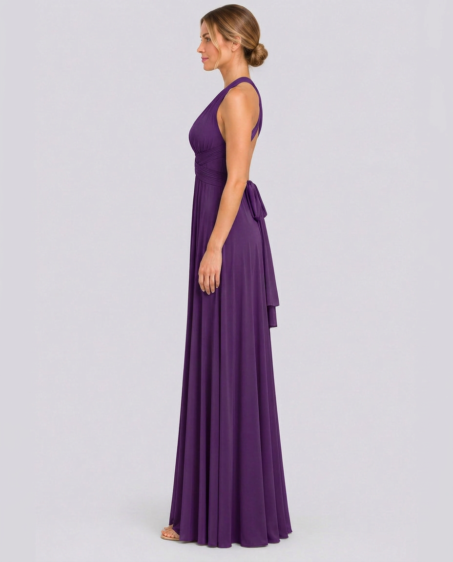 Dana | Convertible Maxi Dress with Multiway Wrap Design