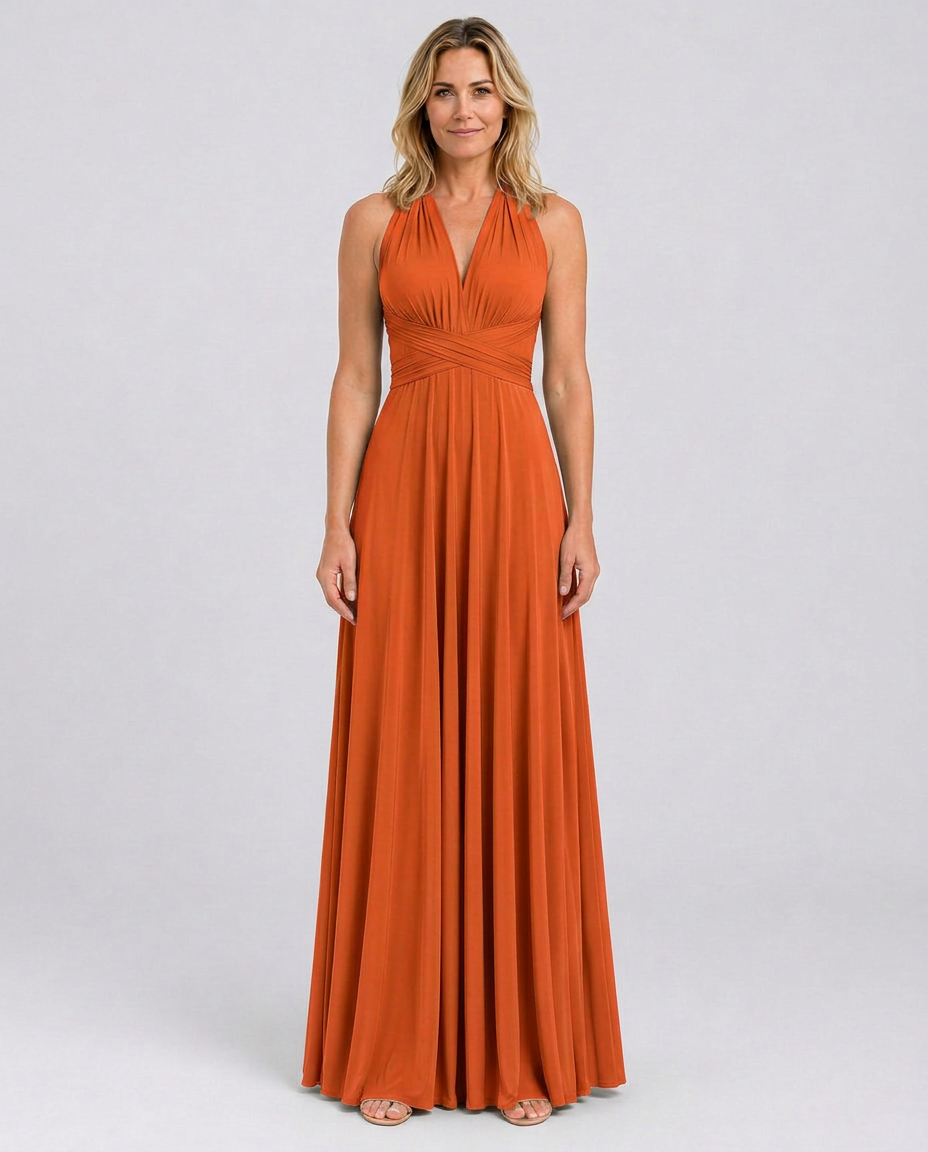 Dana | Convertible Maxi Dress with Multiway Wrap Design