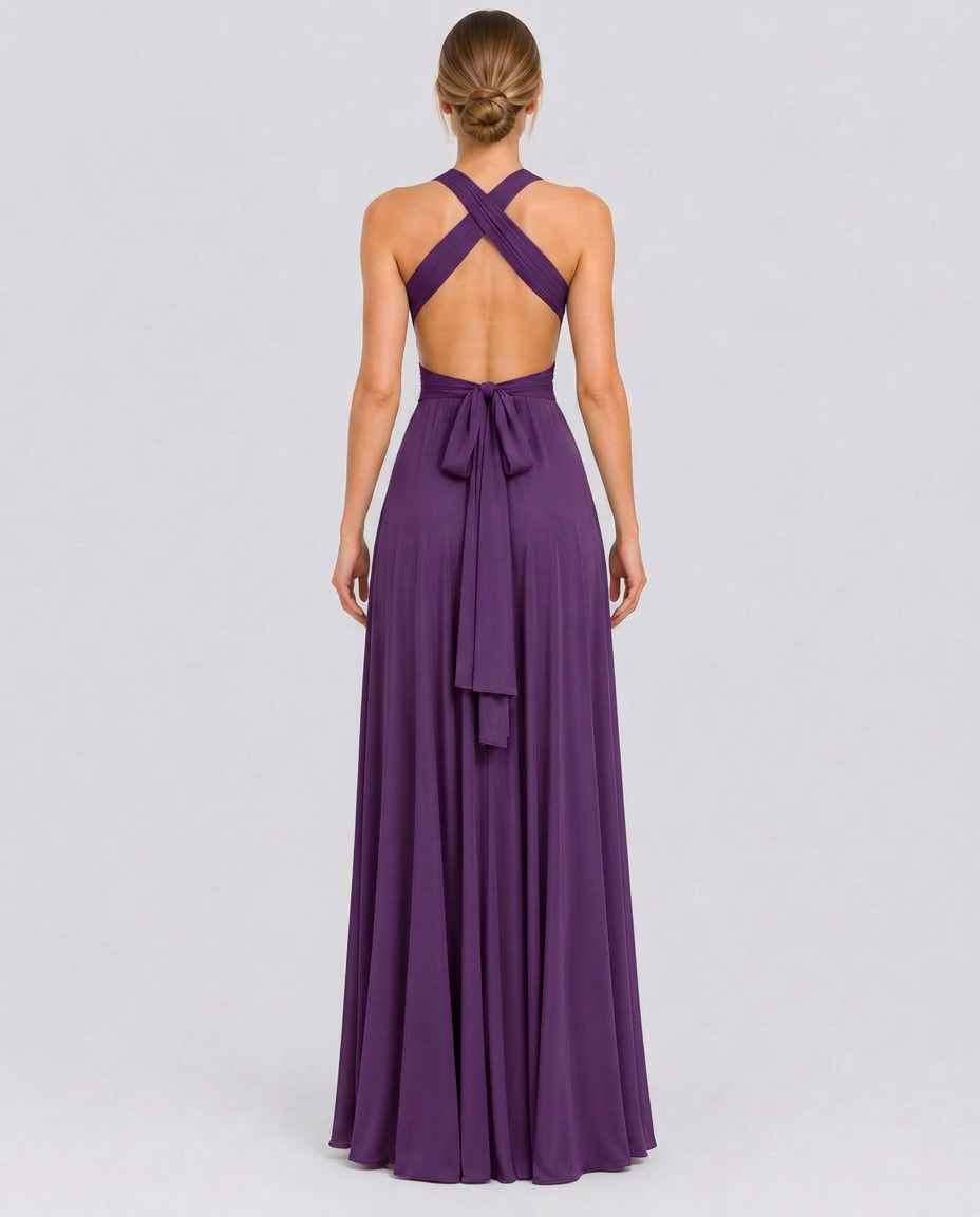 Dana | Convertible Maxi Dress with Multiway Wrap Design