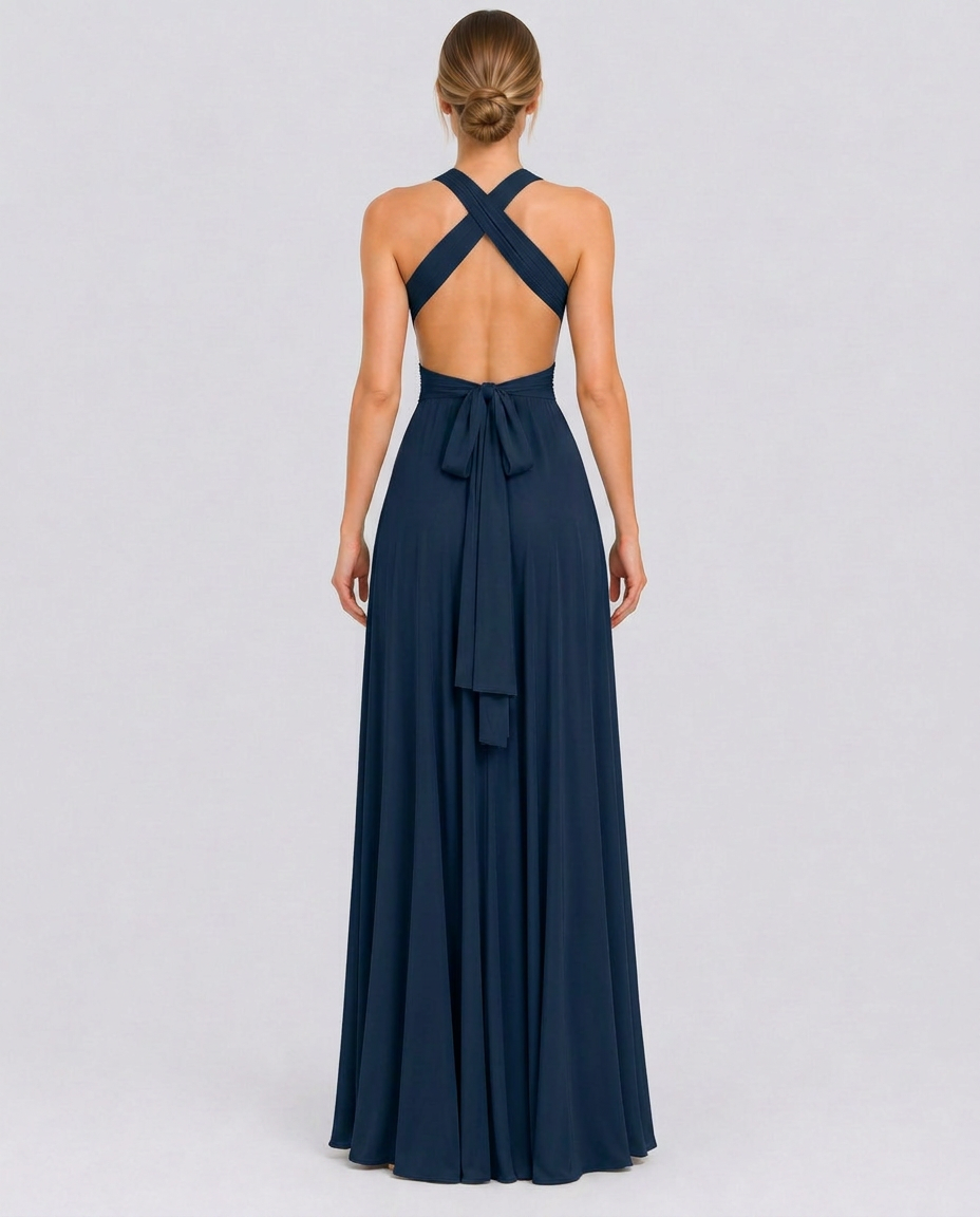 Dana | Convertible Maxi Dress with Multiway Wrap Design