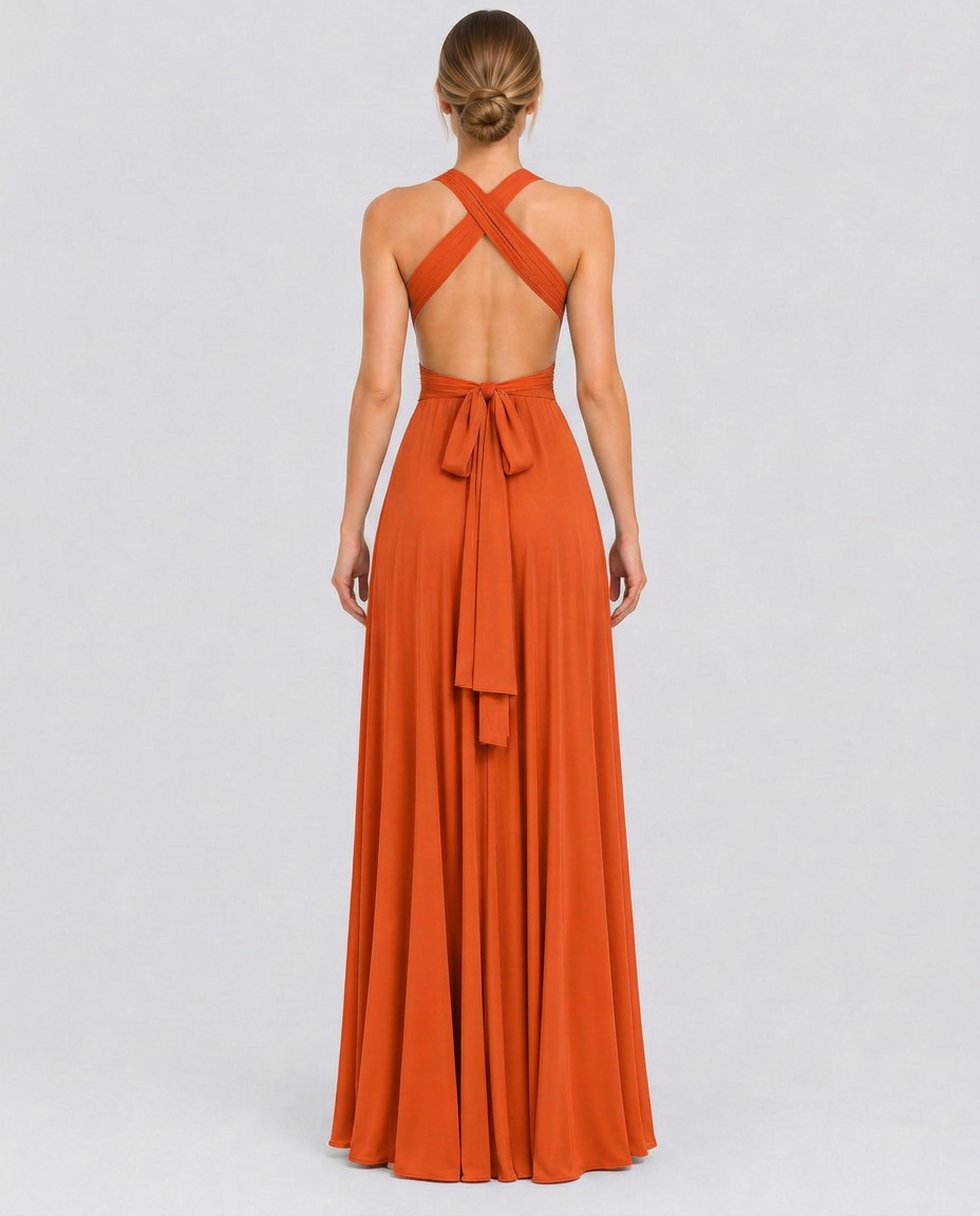 Dana | Convertible Maxi Dress with Multiway Wrap Design
