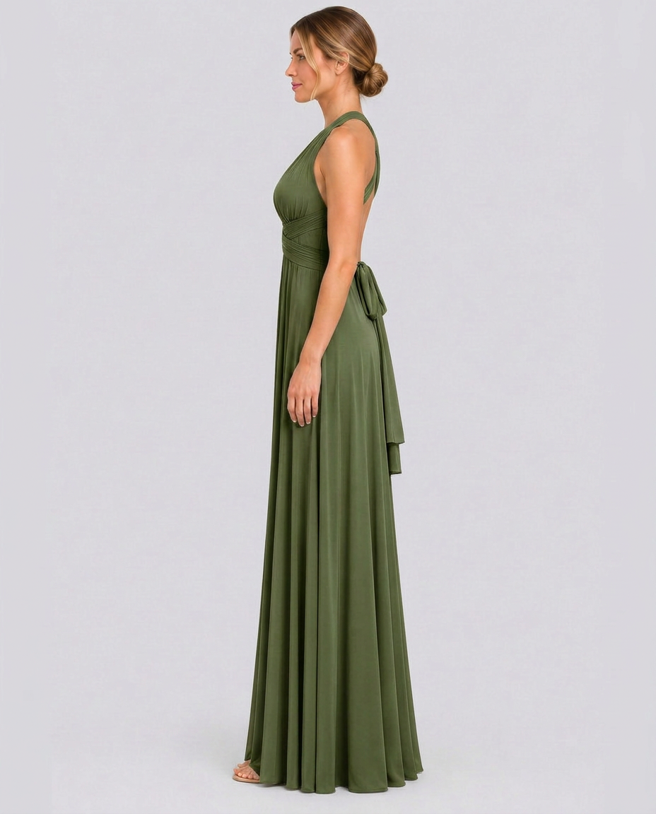 Dana | Convertible Maxi Dress with Multiway Wrap Design