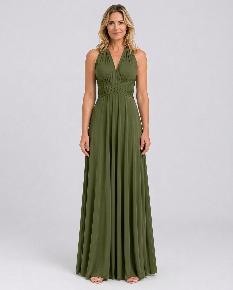 Dana | Convertible Maxi Dress with Multiway Wrap Design