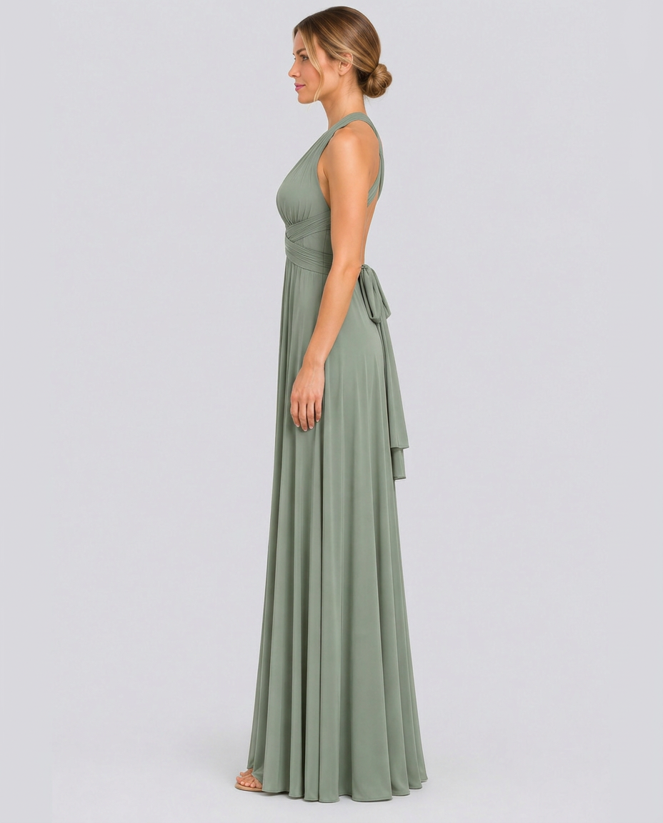Dana | Convertible Maxi Dress with Multiway Wrap Design