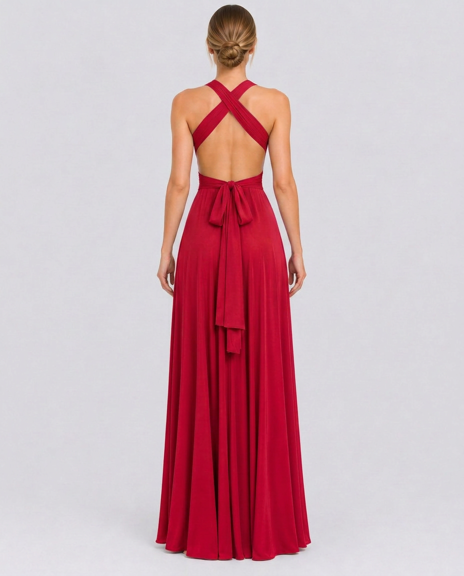 Dana | Convertible Maxi Dress with Multiway Wrap Design