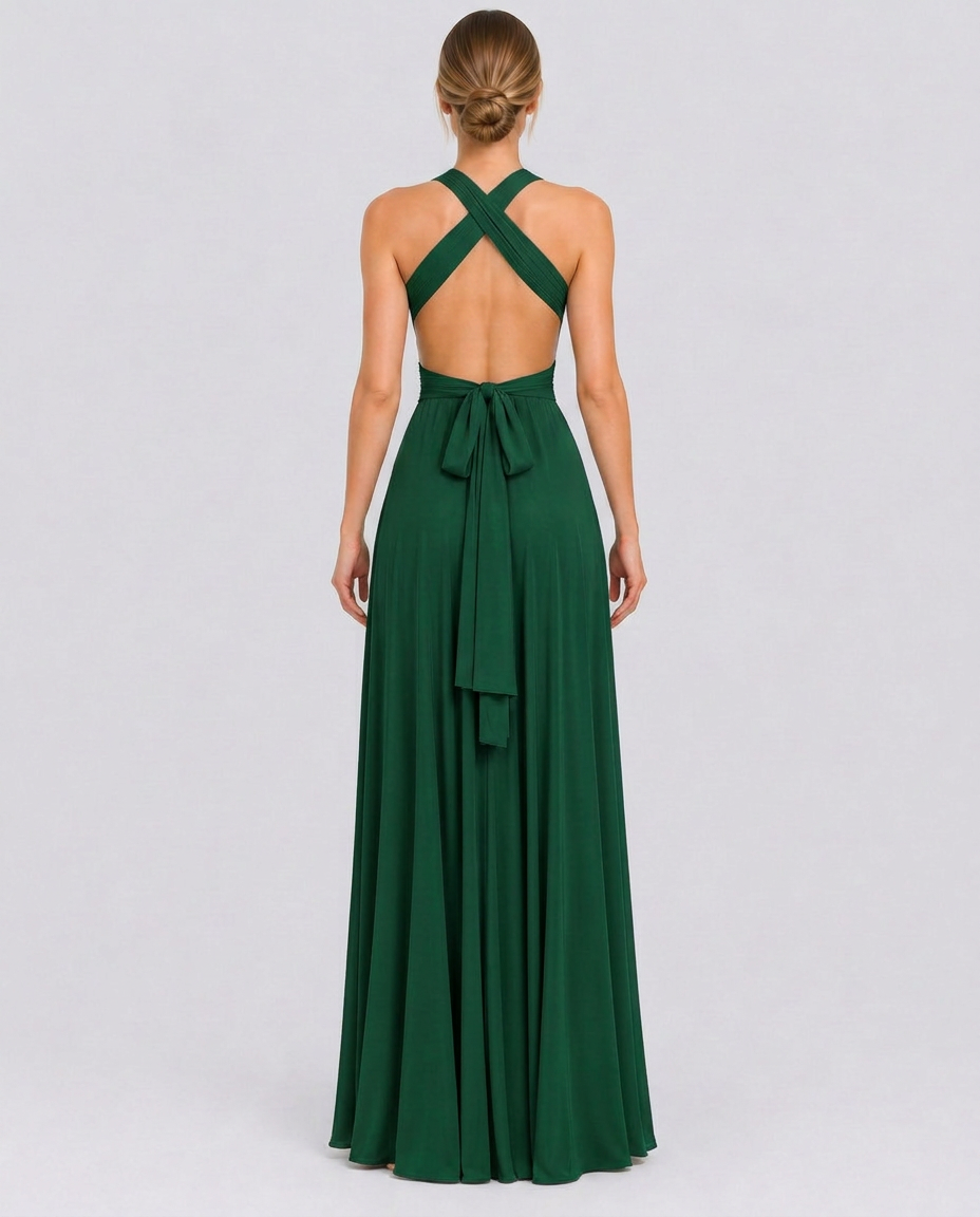 Dana | Convertible Maxi Dress with Multiway Wrap Design