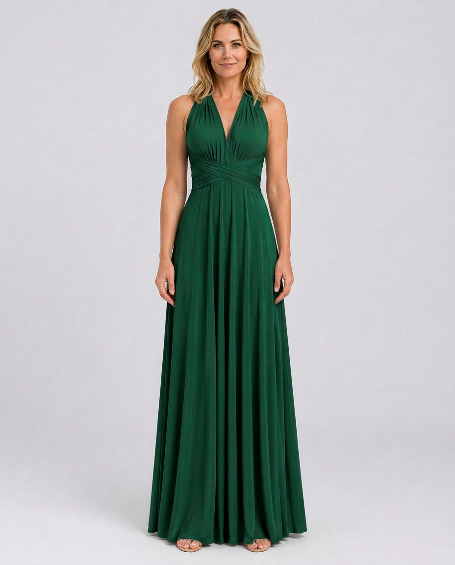 Dana | Convertible Maxi Dress with Multiway Wrap Design