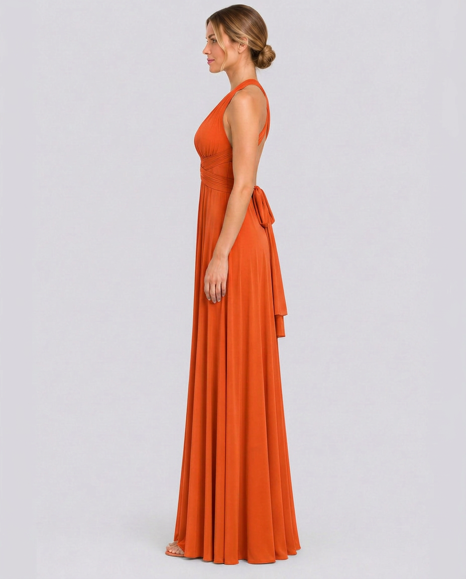 Dana | Convertible Maxi Dress with Multiway Wrap Design