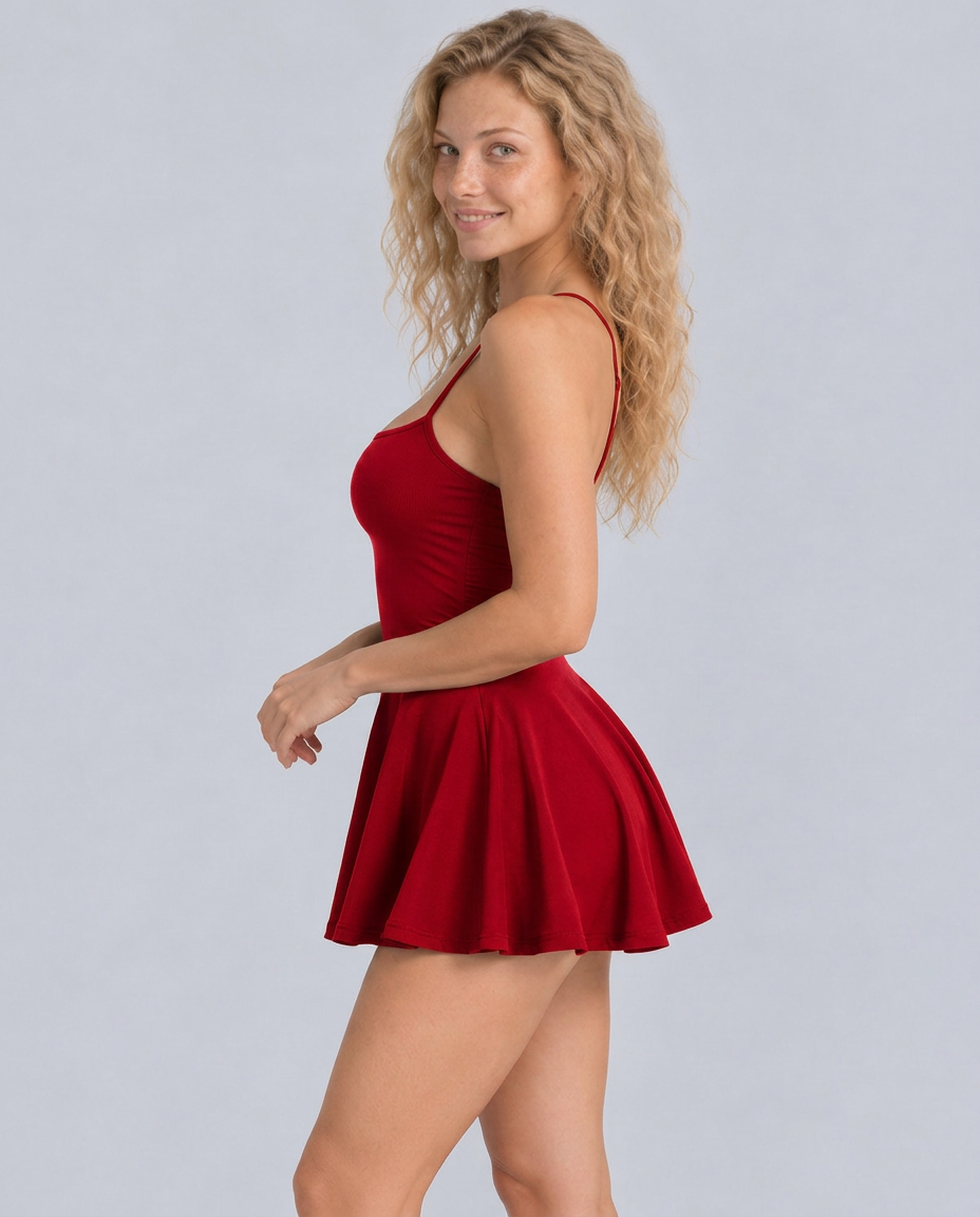 Pearl | Micro Mini Dress with Flared Skirt