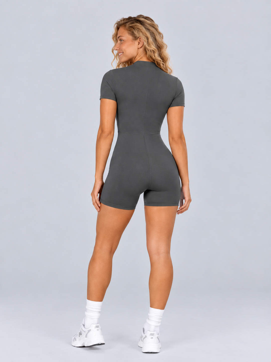 Una | Zip-Front Seamless Active Jumpsuit