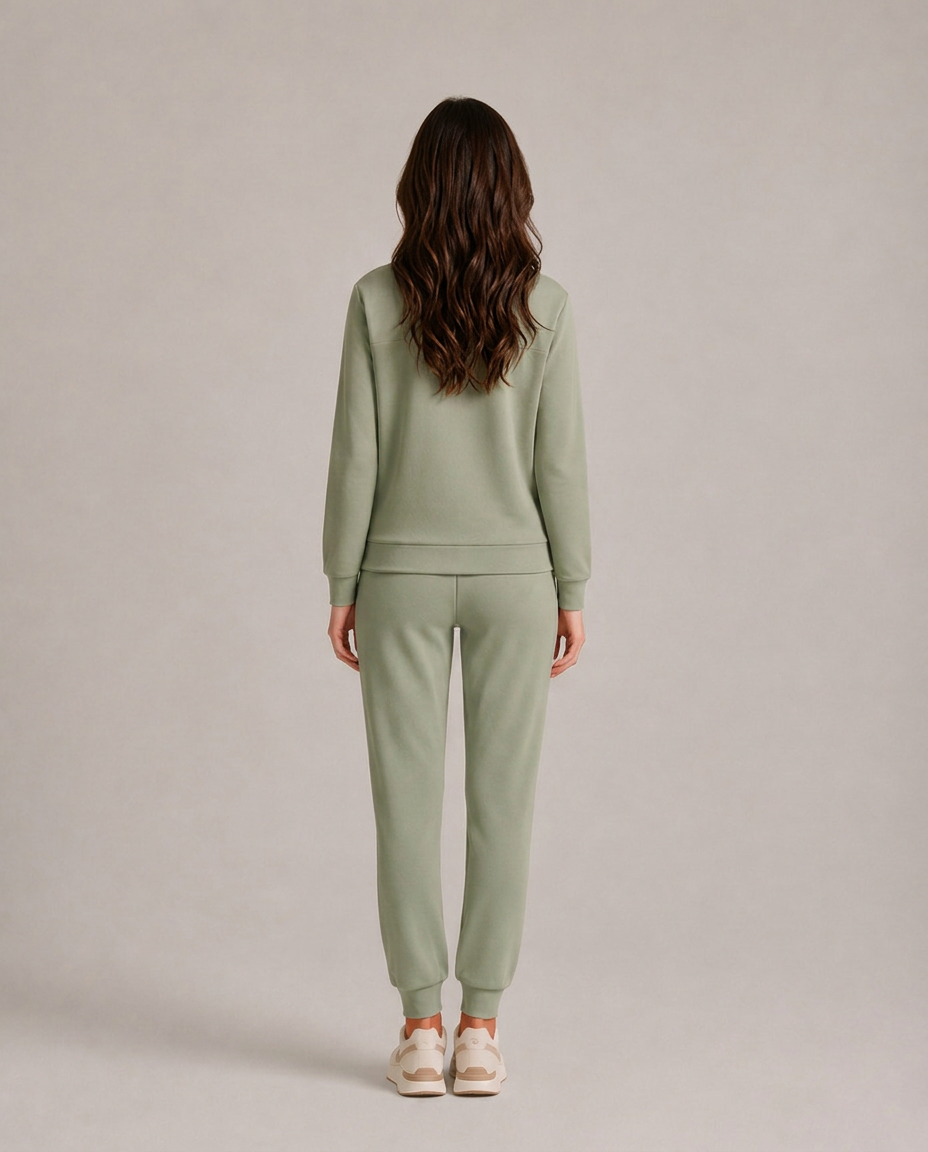 Winnie | Thermal Velour Long Sleeve Lounge Set