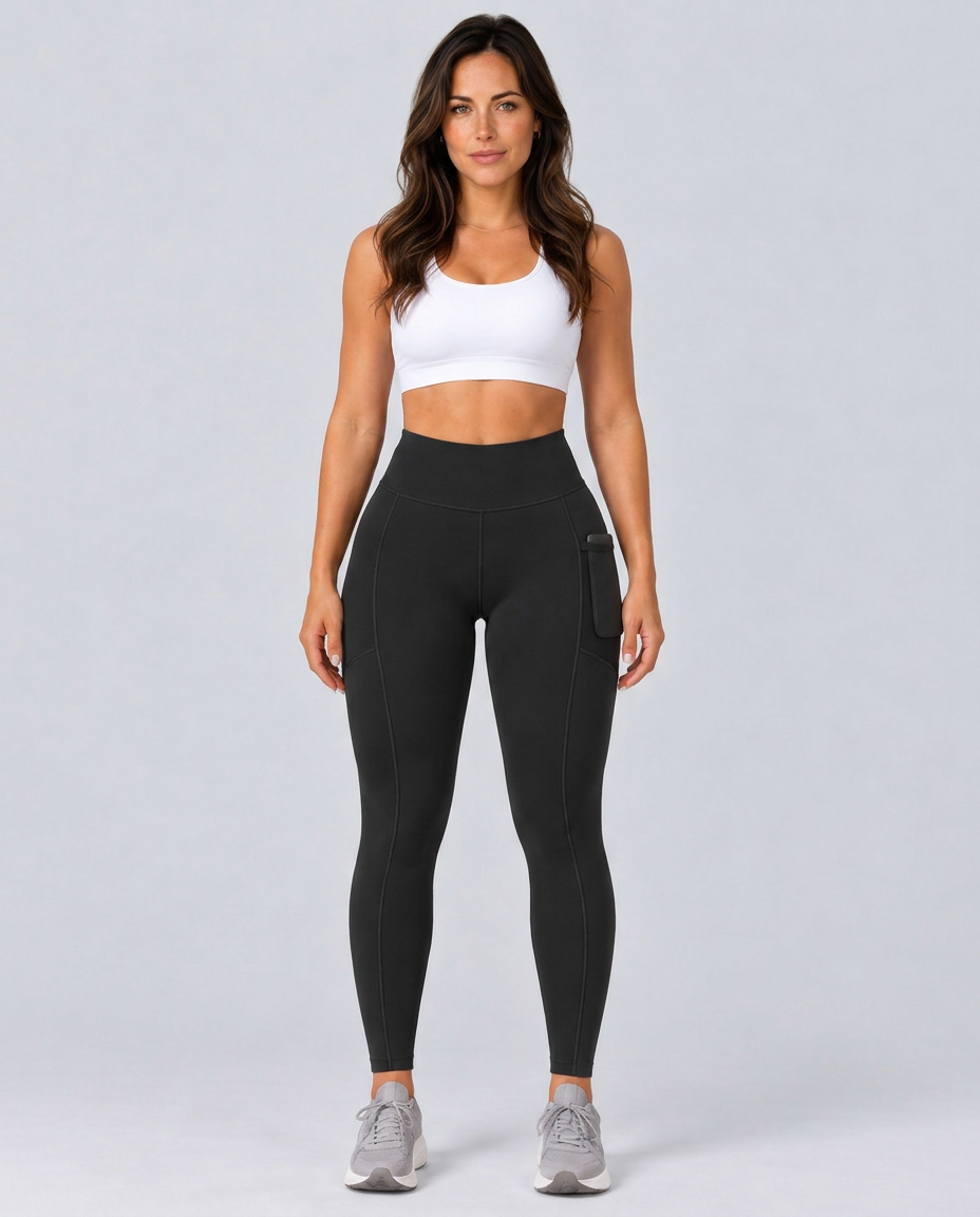 Liv | High-Waisted Contour Seam Sports Leggings