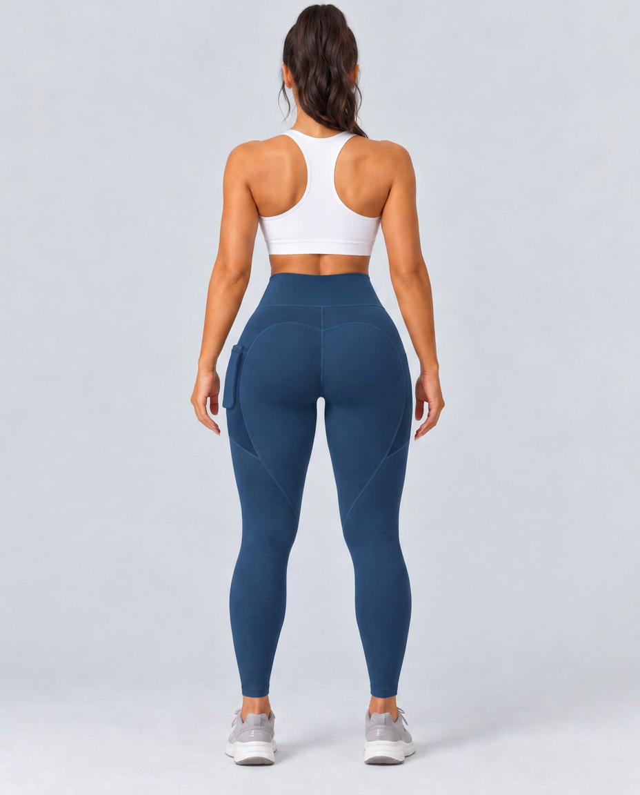 Liv | High-Waisted Contour Seam Sports Leggings
