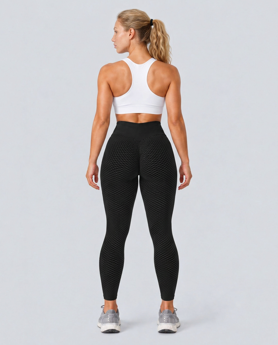 Lorena | High-Waisted Scrunch Full Length Leggings