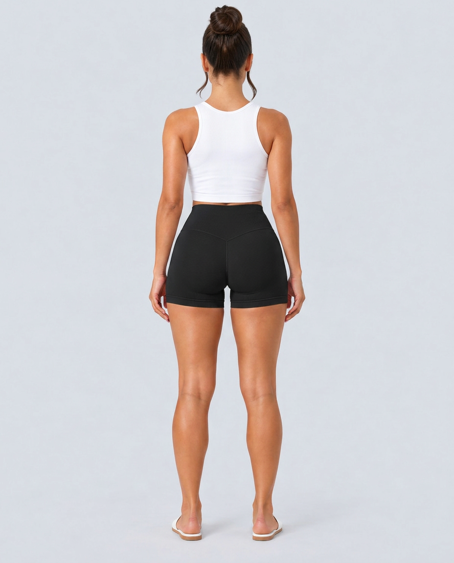 Ava | High-Waisted Non-Roll Active Shorts