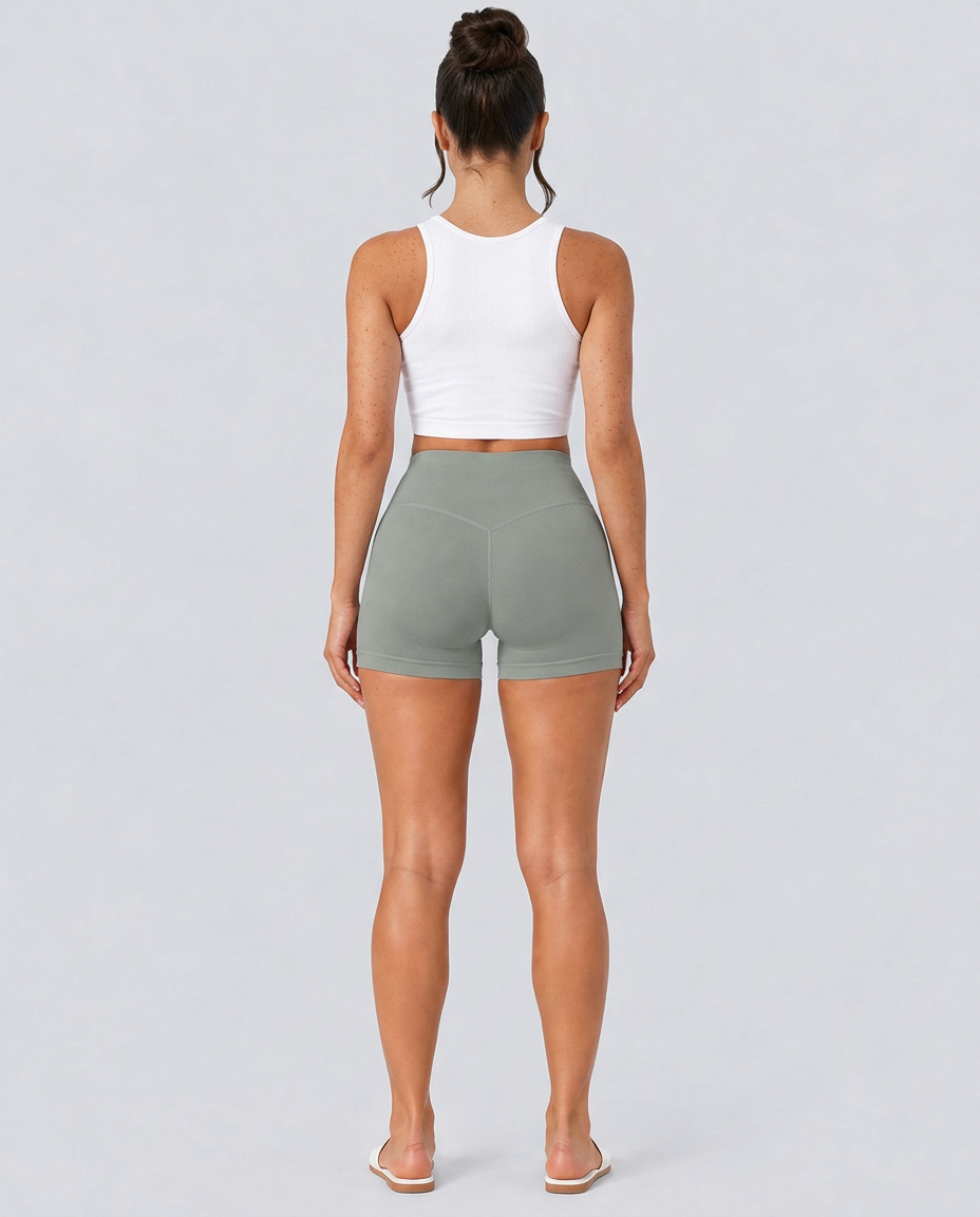 Ava | High-Waisted Non-Roll Active Shorts