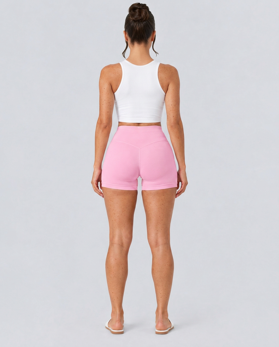 Ava | High-Waisted Non-Roll Active Shorts