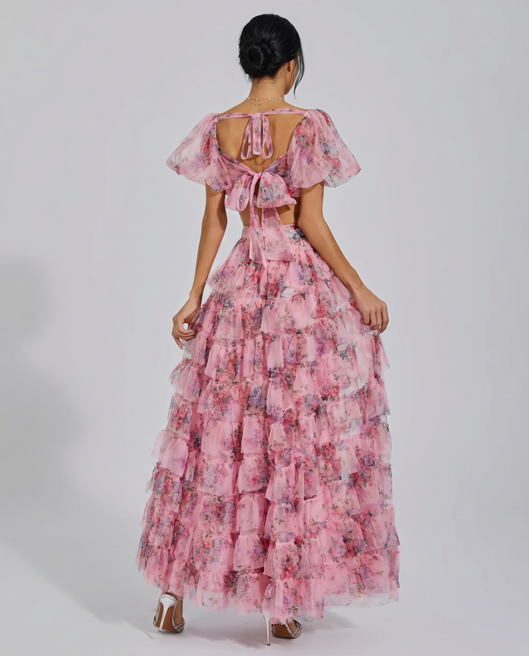 Braylee | Two-Piece Set with Ruched Maxi Skirt