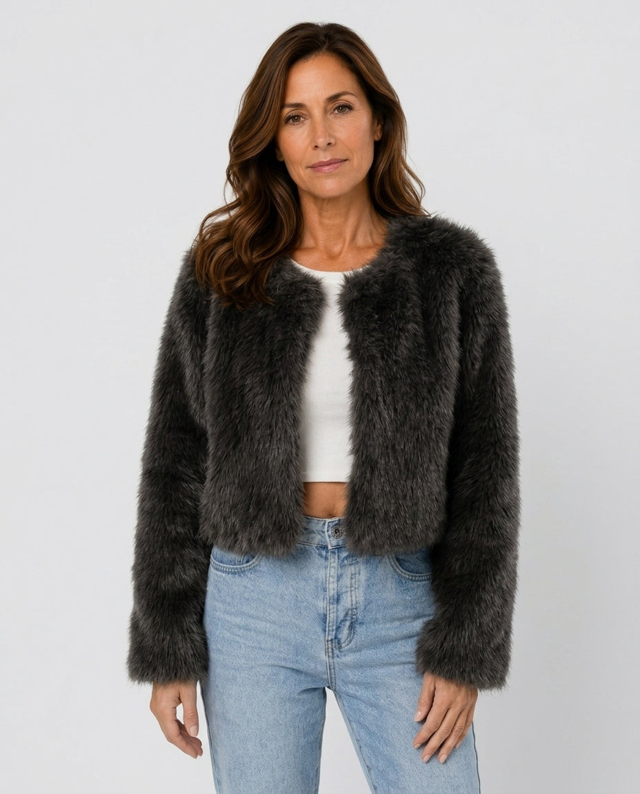Ivy | Luxe Faux Fur Jacket
