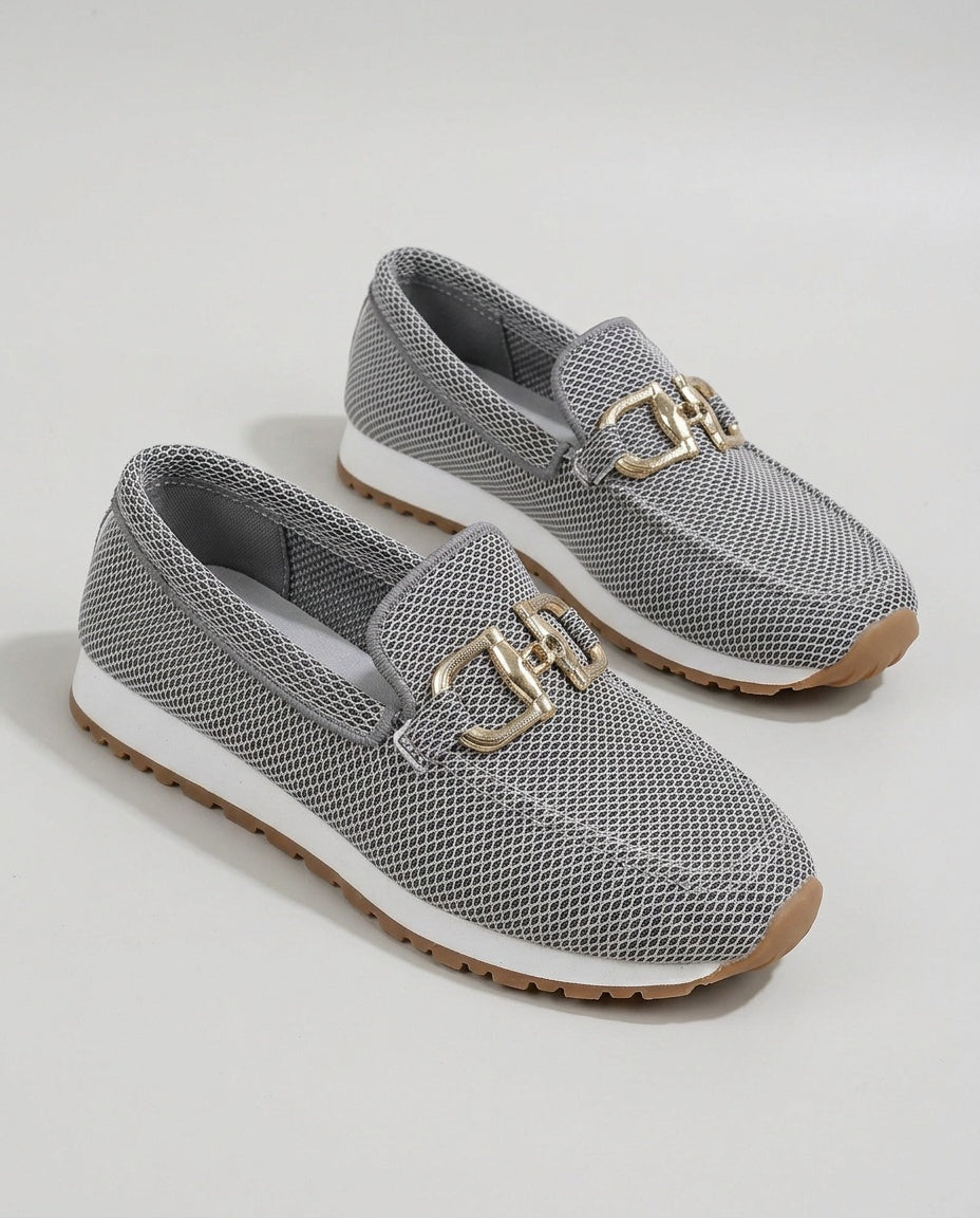 Celeste | Cushioned Sole Hybrid Loafer Sneakers