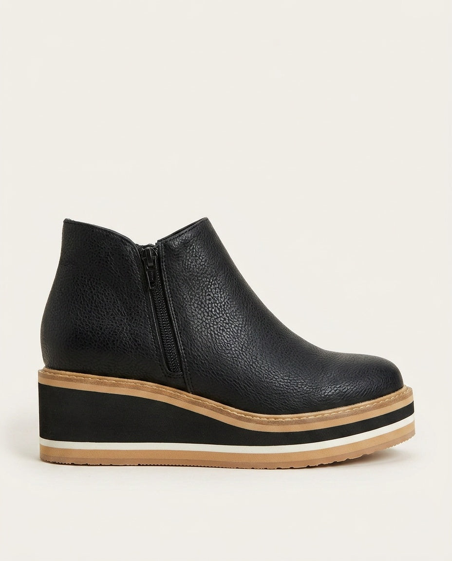 Cleona | Waterproof Side Zip Ankle Boots