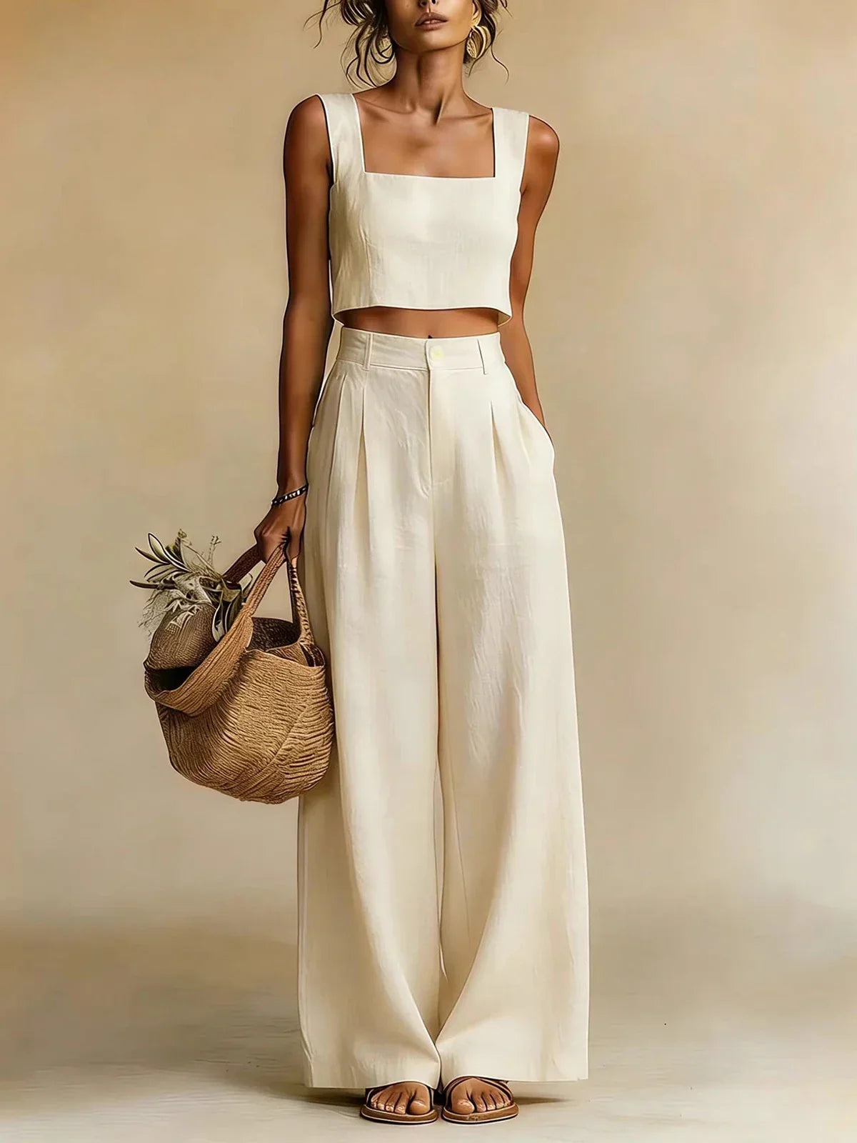 Mira | Palazzo Trouser Co-ord Set