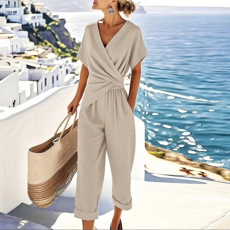 Gemma | Lightweight Relaxed-Fit Jumpsuit