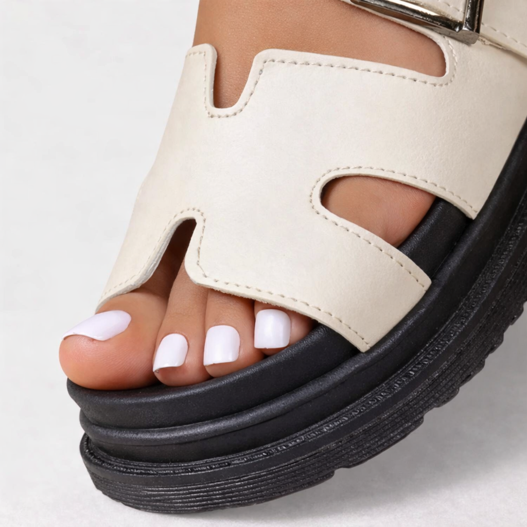 Elin | Chunky H-Strap Platform Sandals