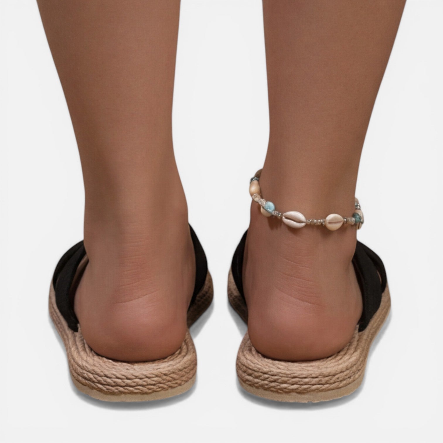 Mila | Cross Strap Espadrille Slip-On Sandals