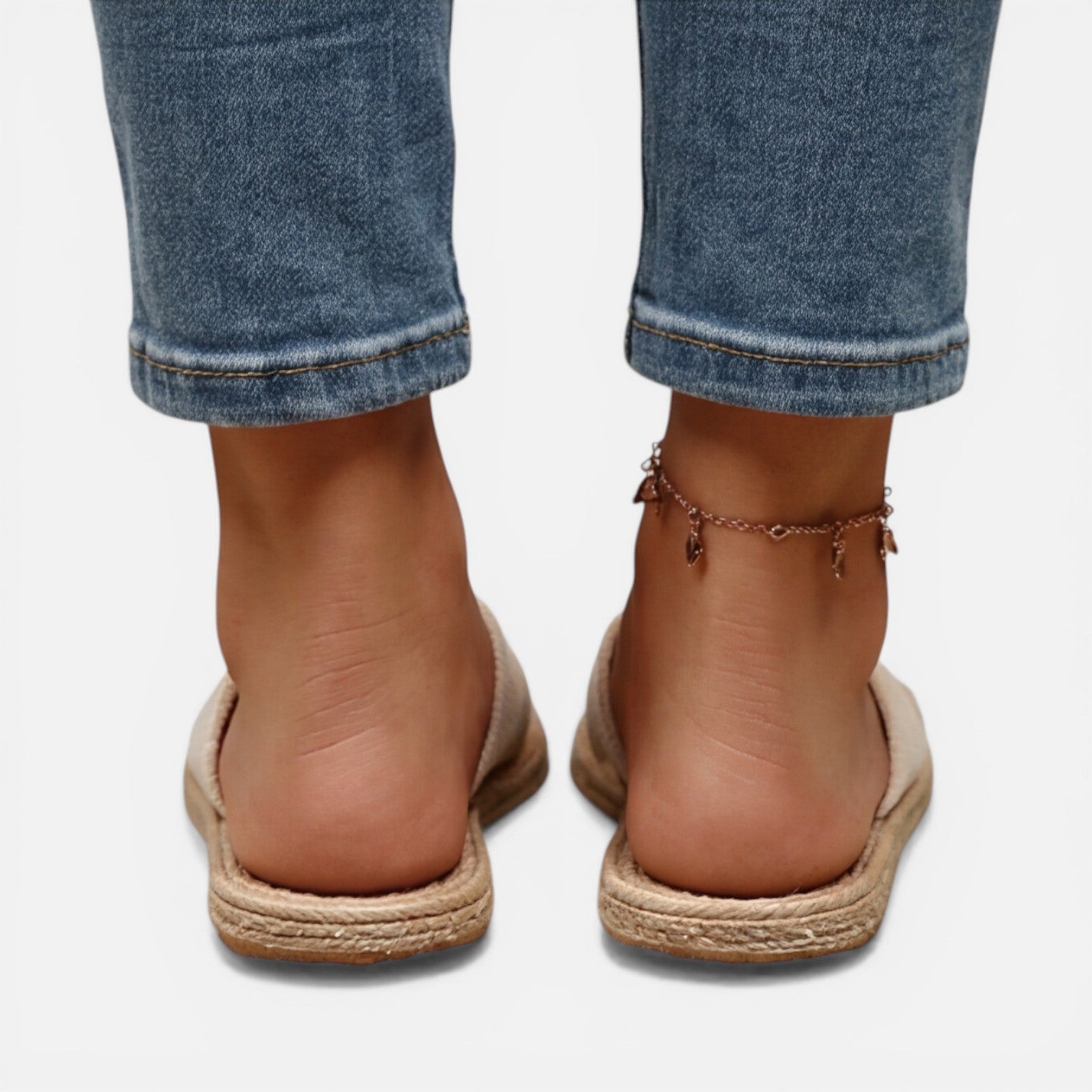Mila | Cross Strap Espadrille Slip-On Sandals