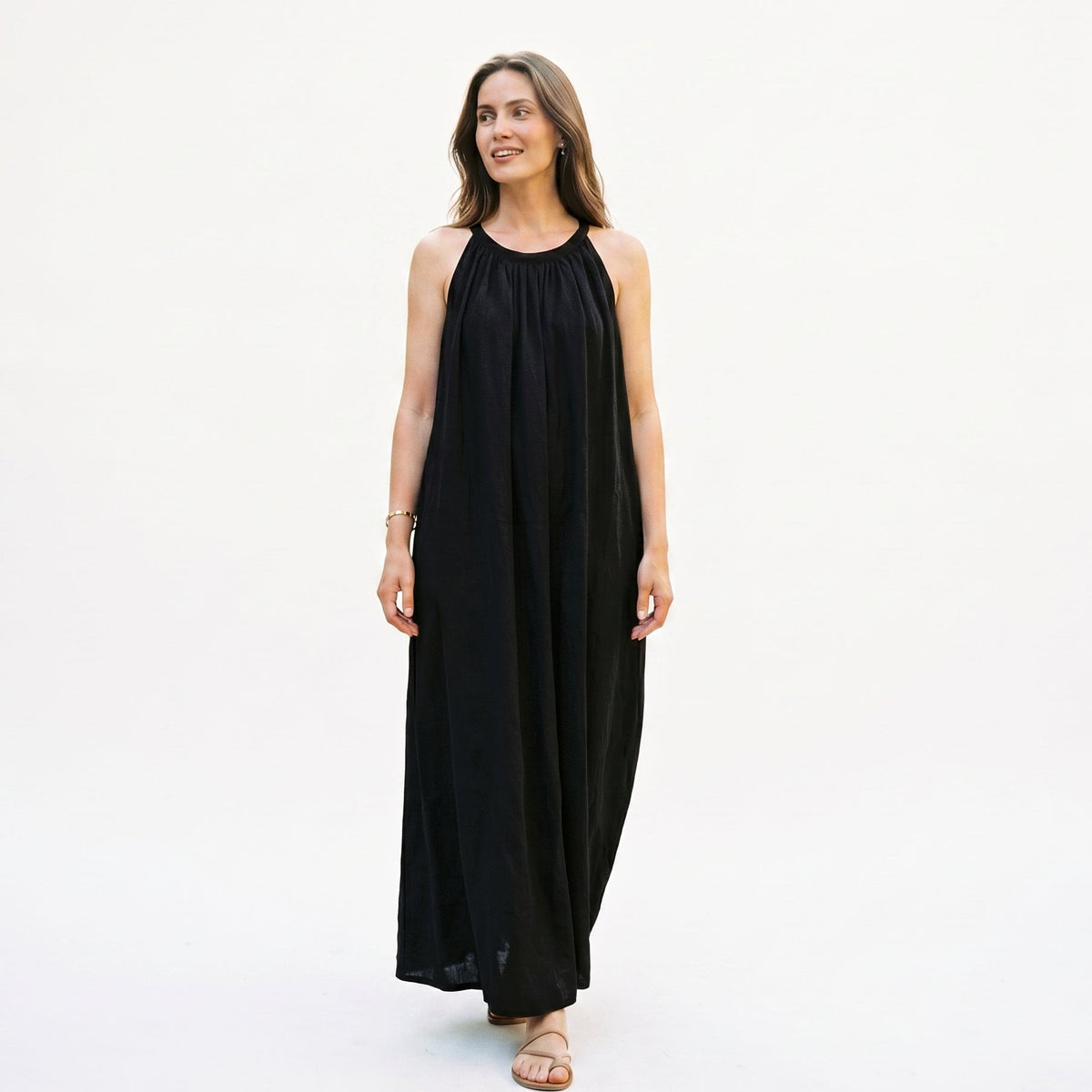 Savannah | Relaxed Fit Vintage Floral Maxi Dress