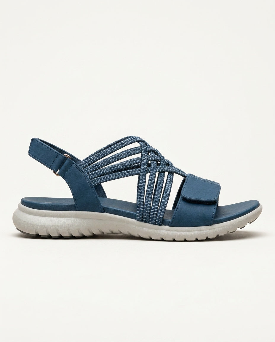 Valentina | Multi-Strap Flat Sandals