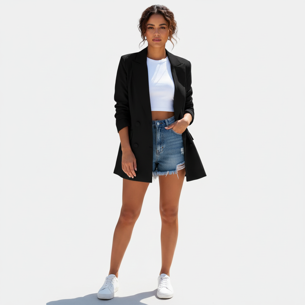 Selene | Long Tailored Blazer
