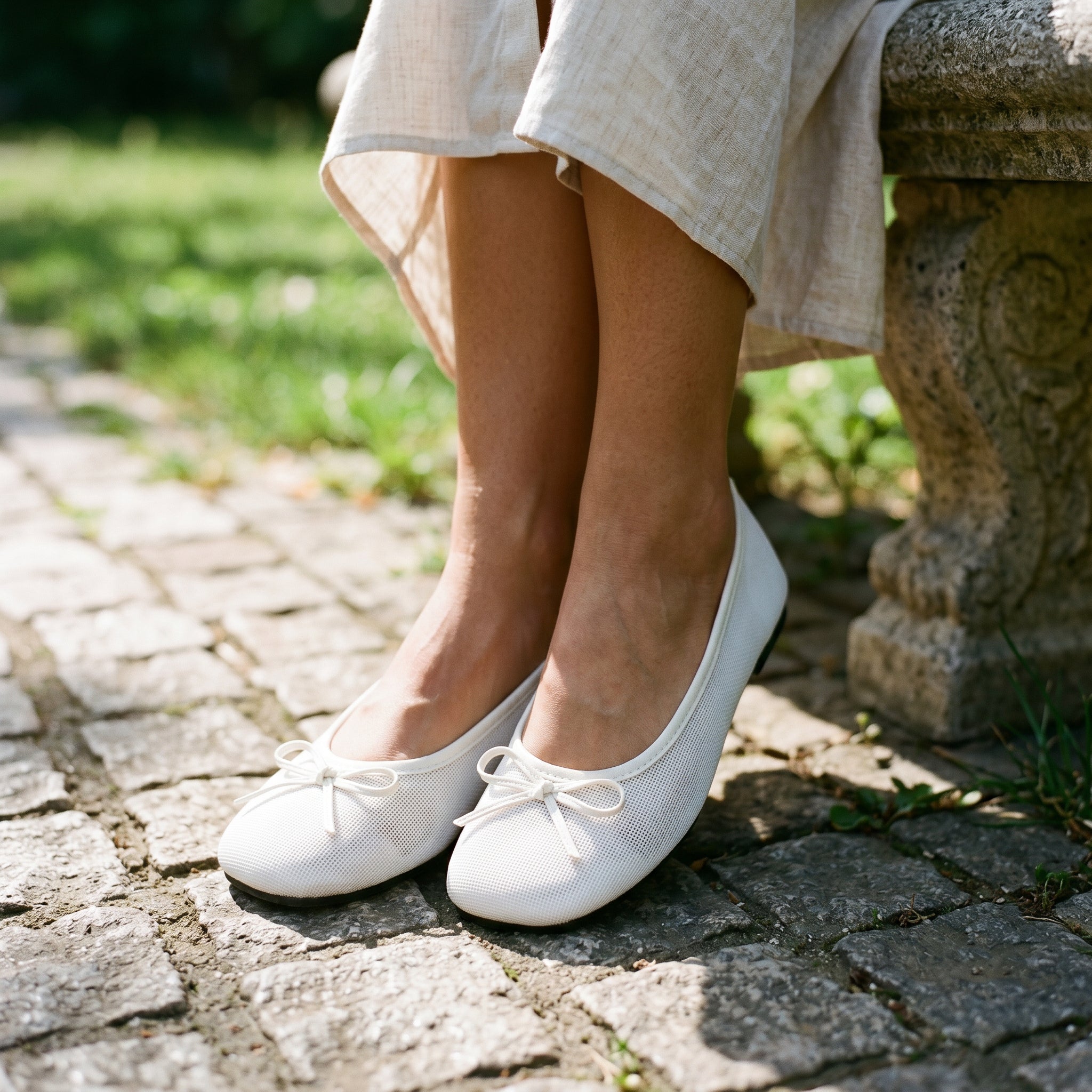 Pippa | Breathable Slip-On Ballet Flats