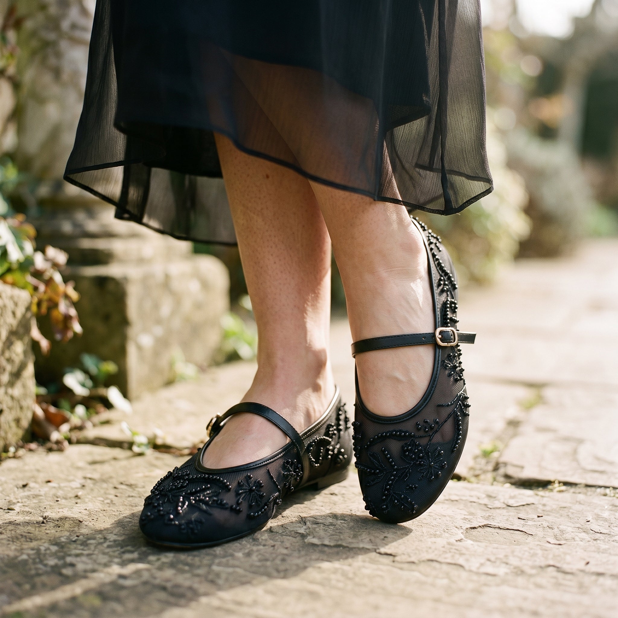 Talia | Breathable Slip-On Ballet Flats