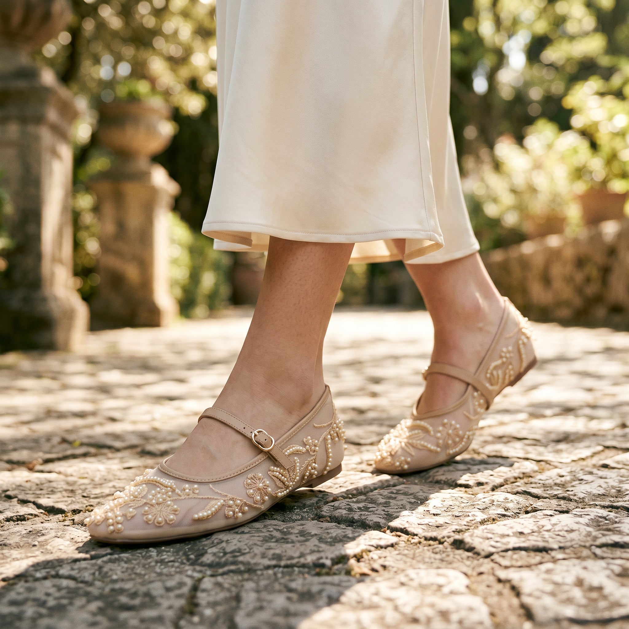 Talia | Breathable Slip-On Ballet Flats